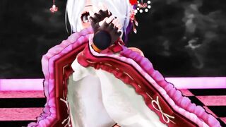 【MMD】TDA type modified Haku - PiNK CAT【R-18】