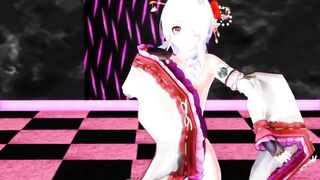 【MMD】TDA type modified Haku - PiNK CAT【R-18】