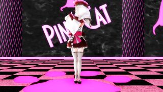 【MMD】TDA type modified Haku - PiNK CAT【R-18】