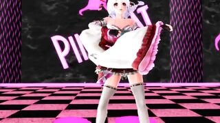 【MMD】TDA type modified Haku - PiNK CAT【R-18】