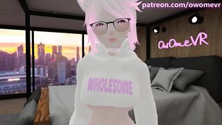 POV Sexy Futa uses you for her pleasure - VRchat erp - Preview