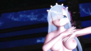 【SEX-MMD】LongHair ReM - Lamb sex dance【R-18】