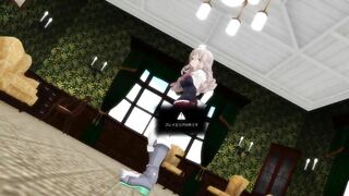 【MMD】Pola & a certain VR【R-18】