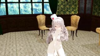 【MMD】Pola & a certain VR【R-18】