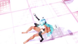 【SEX-MMD】Tsumi-shiki Miku-chan - please darling [Sex dance]【R-18】