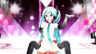 【SEX-MMD】Tsumi-shiki Miku-chan - please darling [Sex dance]【R-18】