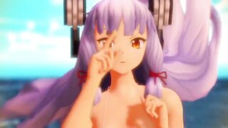 【MMD】Sheer bikini Murakumo - Lamb【R-18】