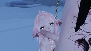 Horny catgirls on a rainy day VRChat ERP