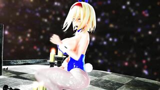 【MMD】Bunny Alice Get Up & Move【R-18】