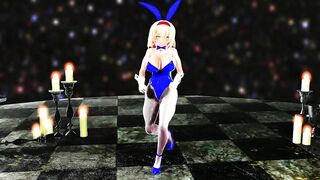 【MMD】Bunny Alice Get Up & Move【R-18】