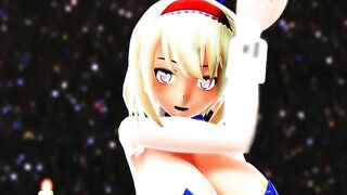 【MMD】Bunny Alice Get Up & Move【R-18】