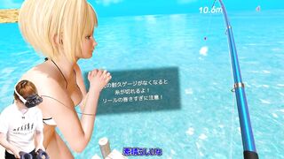 【SUMMER VACATION】 アリスとサカナの合体【VRエロゲー実況】