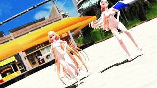 【MMD】Gokuraku Jodo Angela Balzac【R-18】