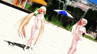 【MMD】Gokuraku Jodo Angela Balzac【R-18】