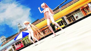 【MMD】Gokuraku Jodo Angela Balzac【R-18】