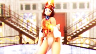 【MMD】Lupine at Menace【R-18】