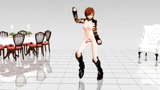 【MMD】Gokurakujoudo Meiko Futanari【R-18】