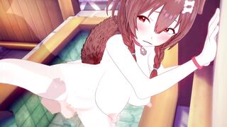 【Vtuber 戌神ころね】戌神ころねがバックでセックスするだけLoop4