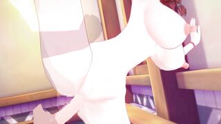 【Vtuber 戌神ころね】戌神ころねがバックでセックスするだけLoop4