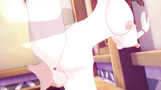 【Vtuber 戌神ころね】戌神ころねがバックでセックスするだけLoop4