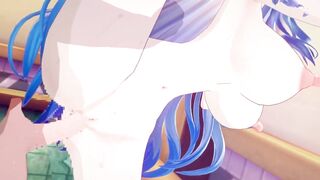 【Vtuber 雪花ラミィ】雪花ラミィがバックでセックスするだけLoop3