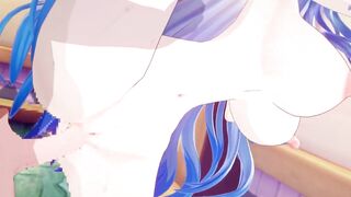 【Vtuber 雪花ラミィ】雪花ラミィがバックでセックスするだけLoop3