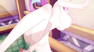 【Vtuber 湊あくあ】湊あくあがバックでセックスするだけLoop3