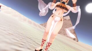 【MMD】Egyptian daughters is a tiger (back version)【R-18】