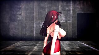 【MMD】Dekane-chan Gokuraku Jodo【R-18】