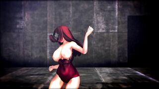 【MMD】Dekane-chan Gokuraku Jodo【R-18】