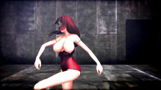 【MMD】Dekane-chan Gokuraku Jodo【R-18】