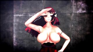 【MMD】Dekane-chan Gokuraku Jodo【R-18】