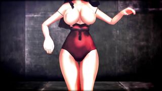 【MMD】Dekane-chan Gokuraku Jodo【R-18】