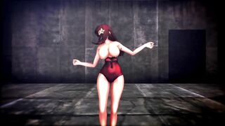 【MMD】Dekane-chan Gokuraku Jodo【R-18】