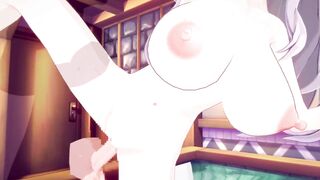 【Vtuber 紫咲シオン】紫咲シオンがバックでセックスするだけLoop4