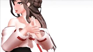 【SEX-MMD】Kongo and lumb sex dance【R-18】