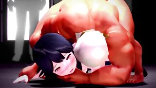 【SEX-MMD】Ushio-chan Seeding Party【R-18】