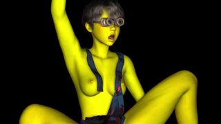 Cosplay Minion Babe Takes Big Dick