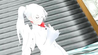 【MMD】KISS ME - Ruby & Weiss【R-18】