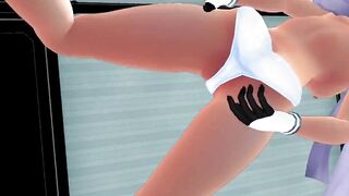 【MMD】Kancolle - Murakumo in Straight Up【R-18】