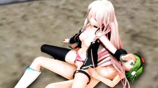 【SEX-MMD】IA Rocks Paradise Futa Fuck【R-18】