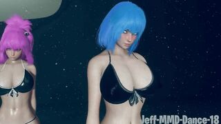 【MMD R-18 SEX DANCE】sweet perfect asses intense sex hot juicy pleasure intense sex sweet fuck