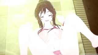 Mizuhara Chizuru Rent girlfriend as Ichinose Chizuru Ahegao