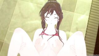 Mizuhara Chizuru Rent girlfriend as Ichinose Chizuru Ahegao