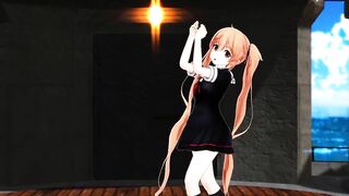 【SEX-MMD】Onegai Darling - in the village rain (Sex in the end)【R-18】