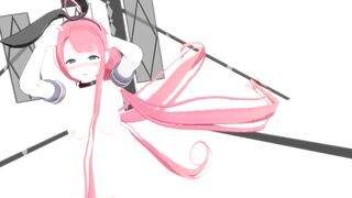 【MMD】Cosplay Efu-sans  Lady (Piston)【R-18】