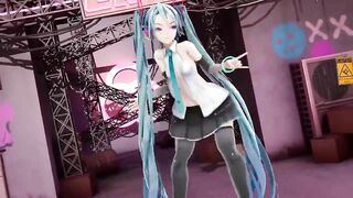 Hatsune Miku Fucked like a slut 【Hentai 3D】