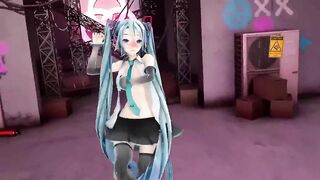 Hatsune Miku Fucked like a slut 【Hentai 3D】