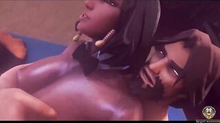 Phara Horny Doggystyle (Overwatch)【Hentai 3D】