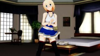 【MMD】Pjanoo Izumi Shimizu [Physical Strip]【R-18】